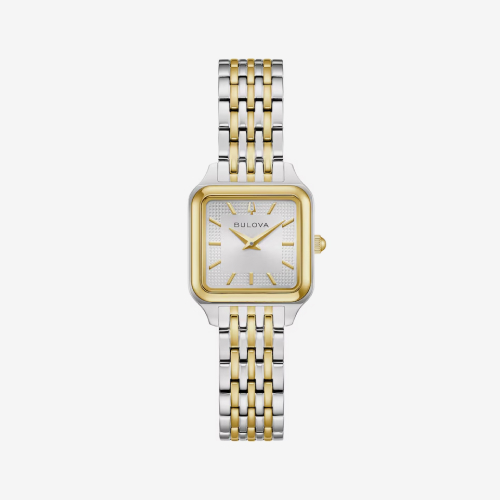 Bulova Sutton Women's Silver-Tone Dial & Two Tone Stainless Steel Bracelet Watch