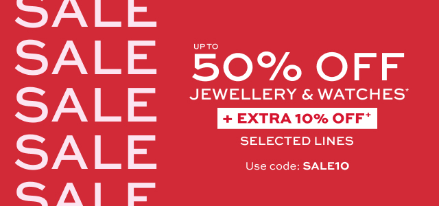 SALE: UP TO 50% OFF + EXTRA 10% OFF