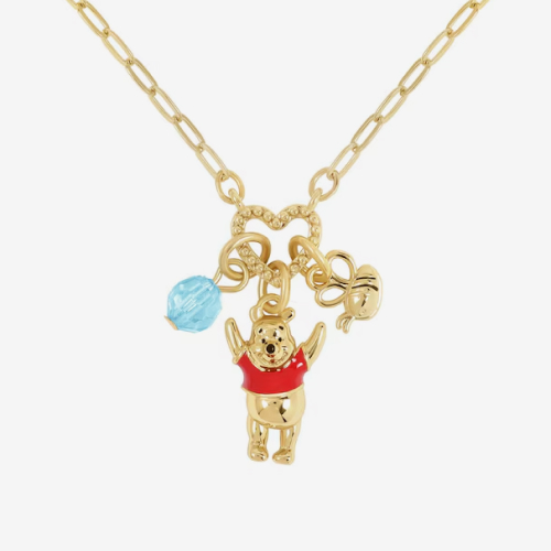 Disney Winnie The Pooh Charm Necklace