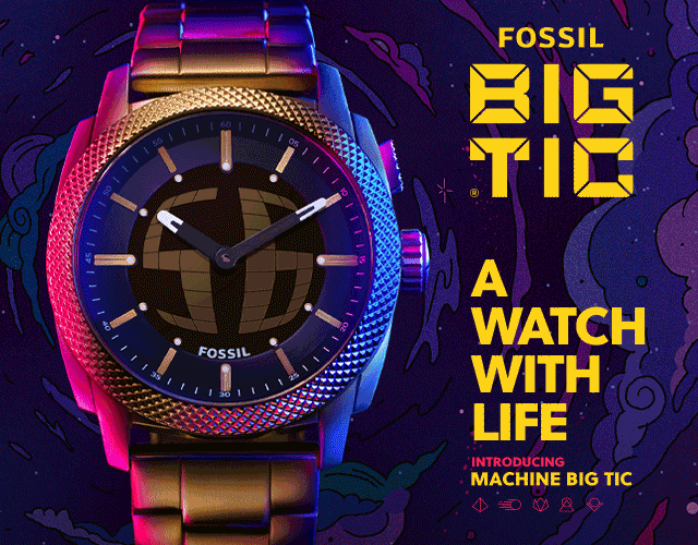 Fossil Big Tic Watches