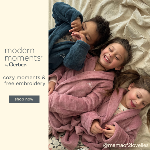 modern moments⁠™ by Gerber⁠® robe