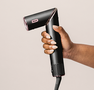 Shark FlexStyle | Moldeador y Secador — Set 5 en 1 (Negro/Oro rosa) HD446EU