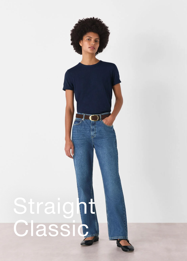 Denim Classic Straight Leg Jean