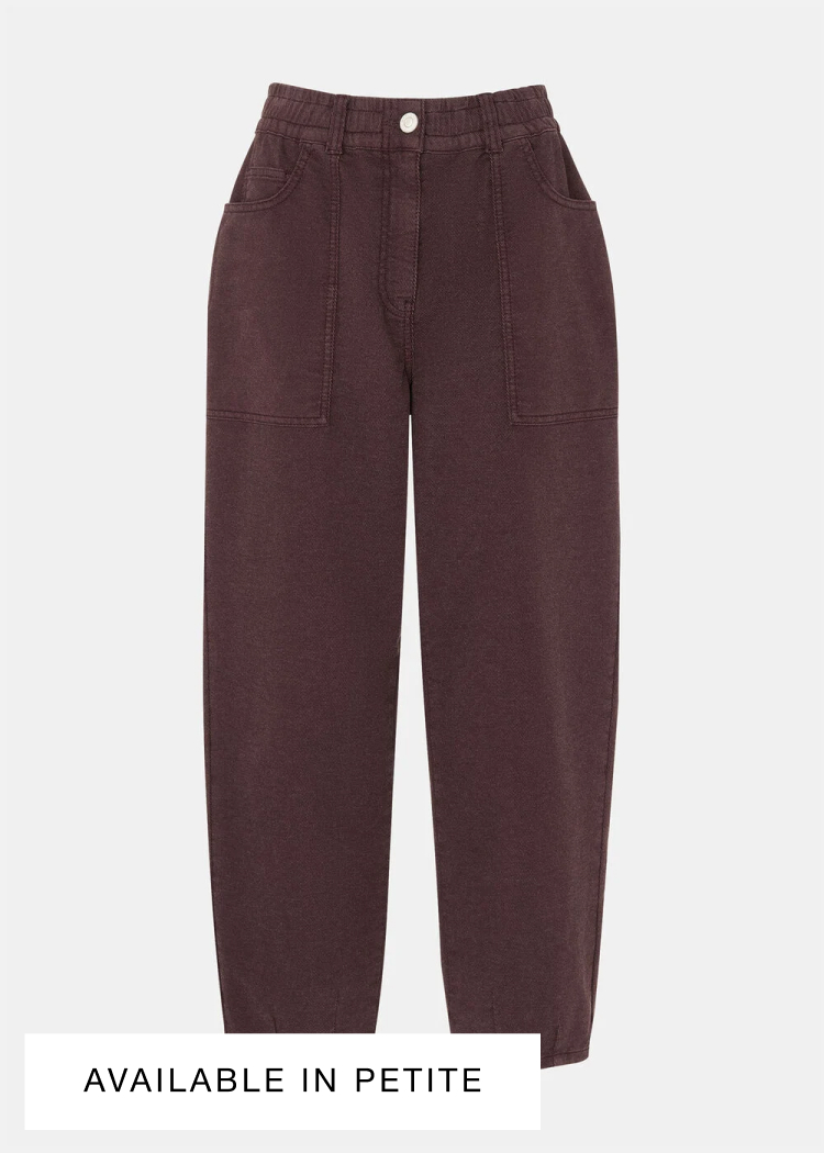 Brown Tessa Casual Trouser