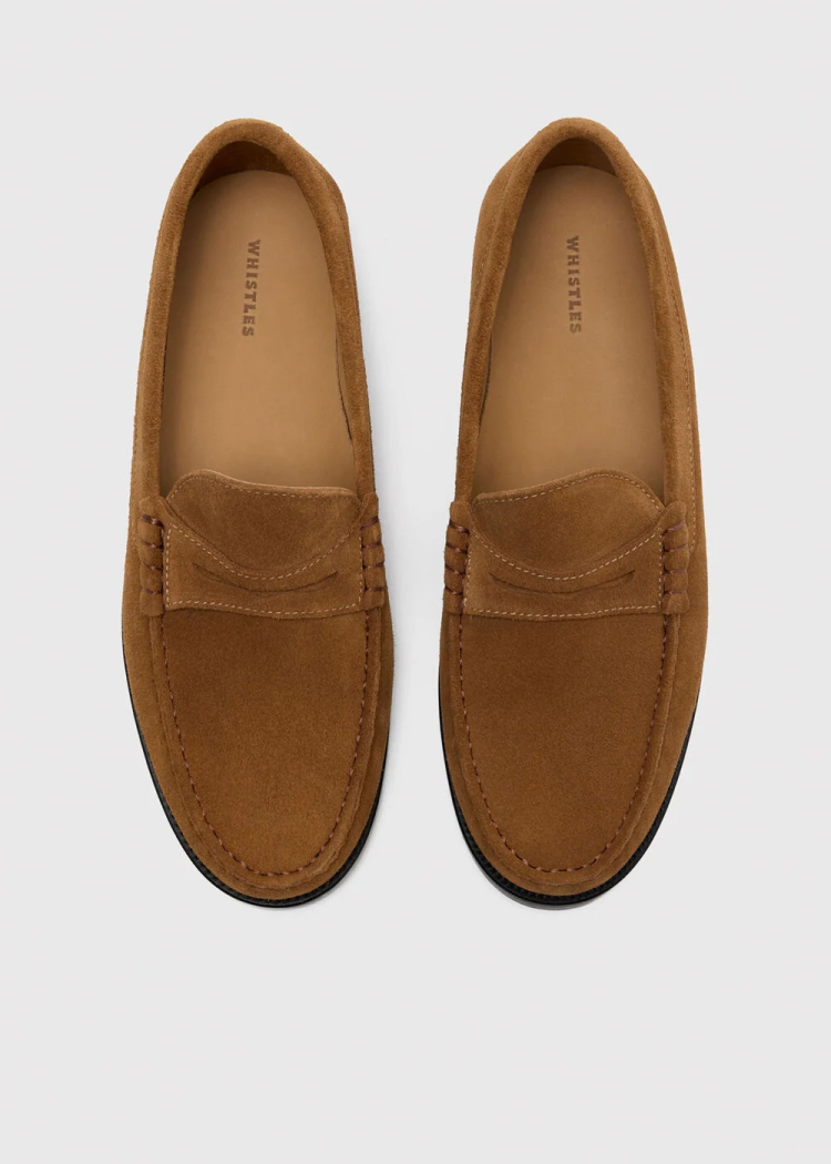 Brown Manny Suede Loafer
