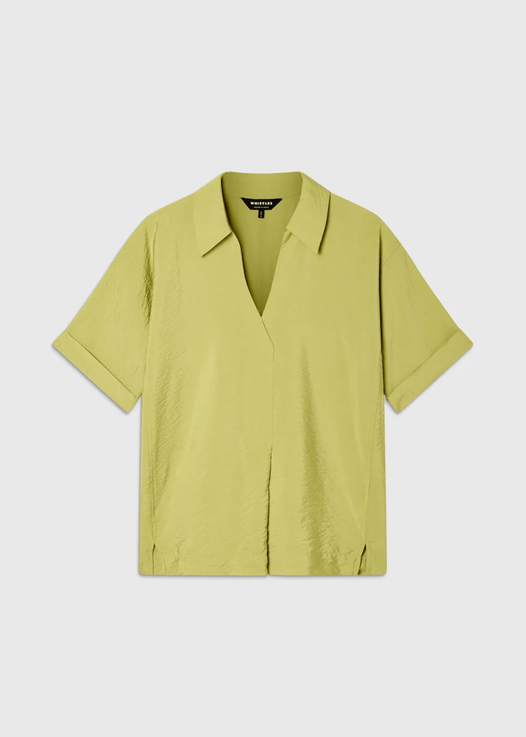 Pale Green Sasha Relaxed Shirt