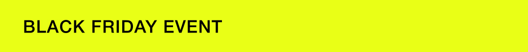 Black Friday 20% off everything