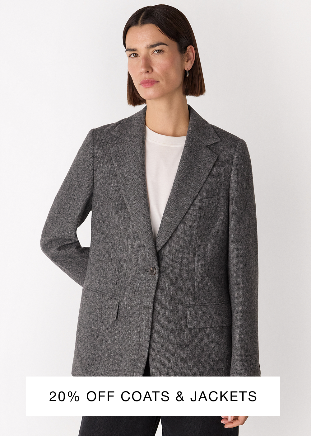 20% OFF COATS & JACKETS