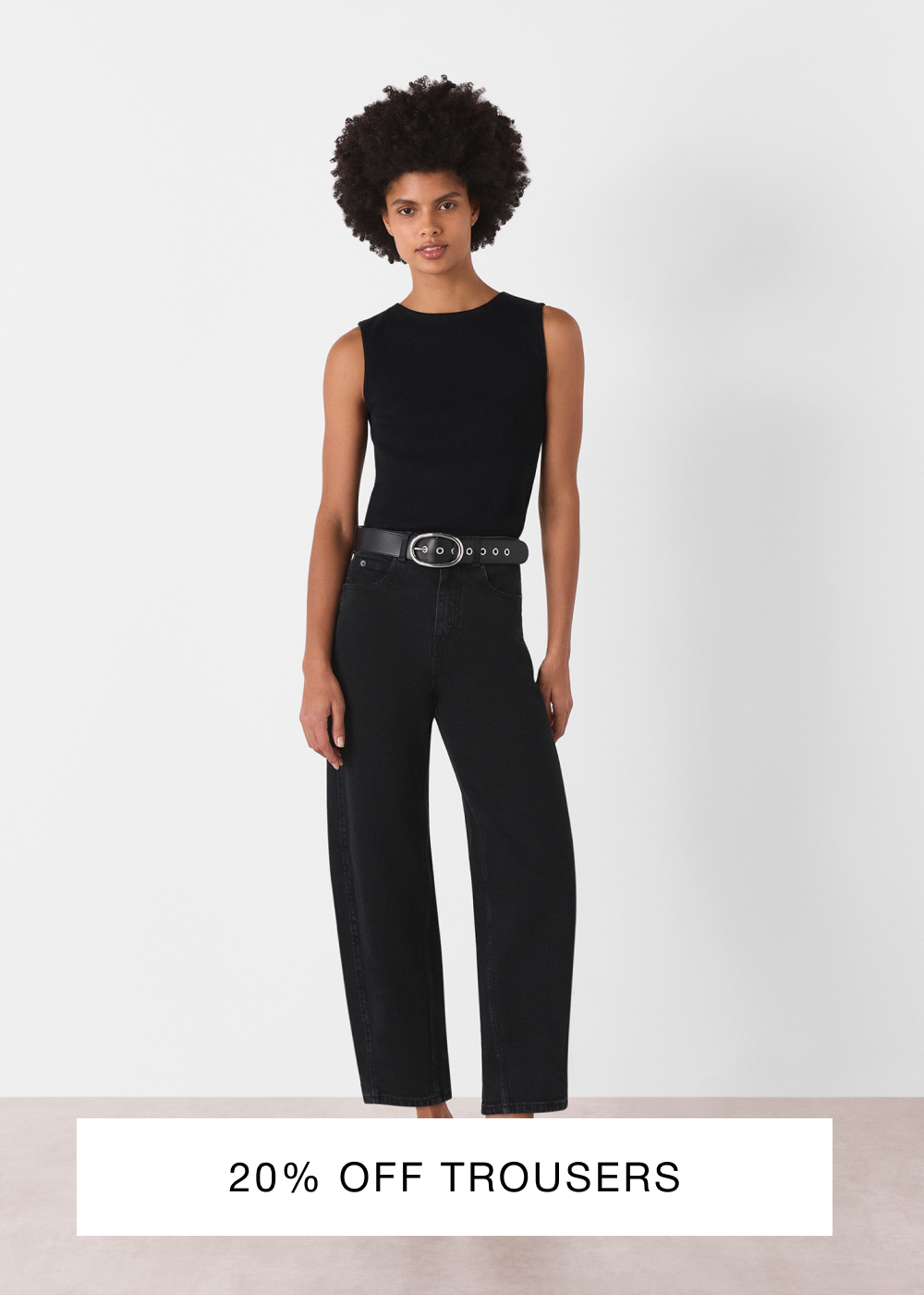 20% OFF TROUSERS
