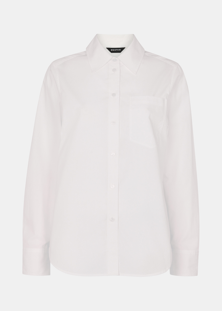 White Relaxed Fit Shirt