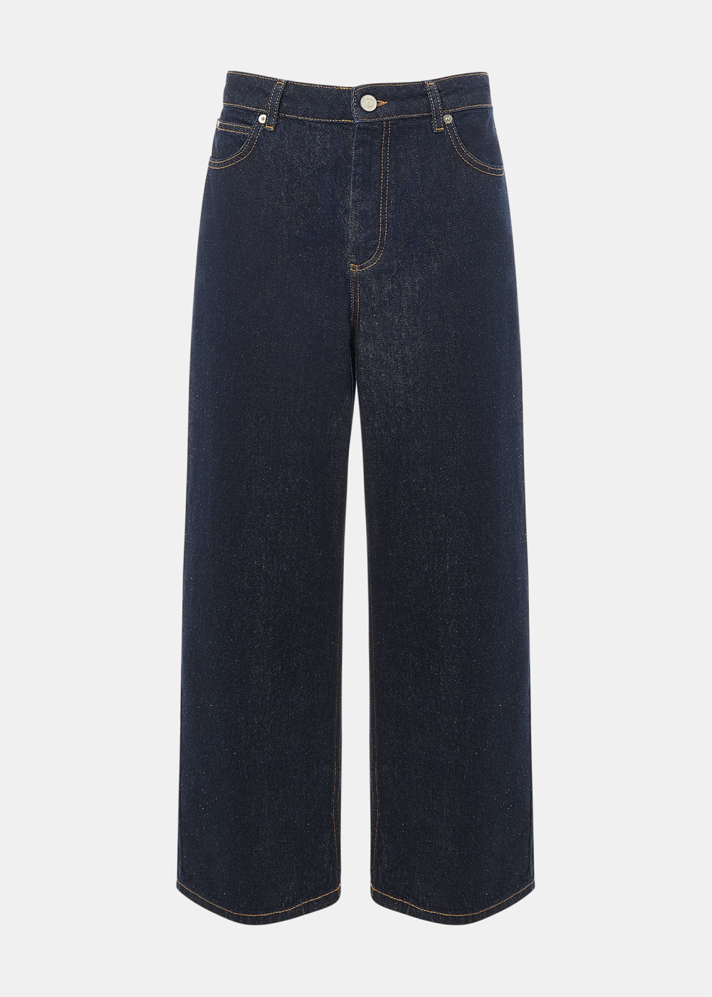 Dark Denim Straight Ankle Length Jean