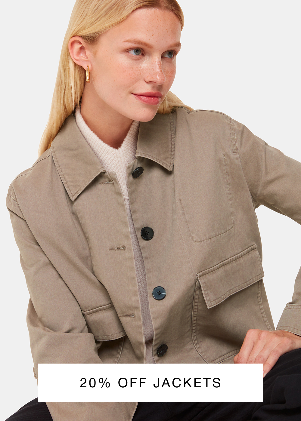 20% off jackets
