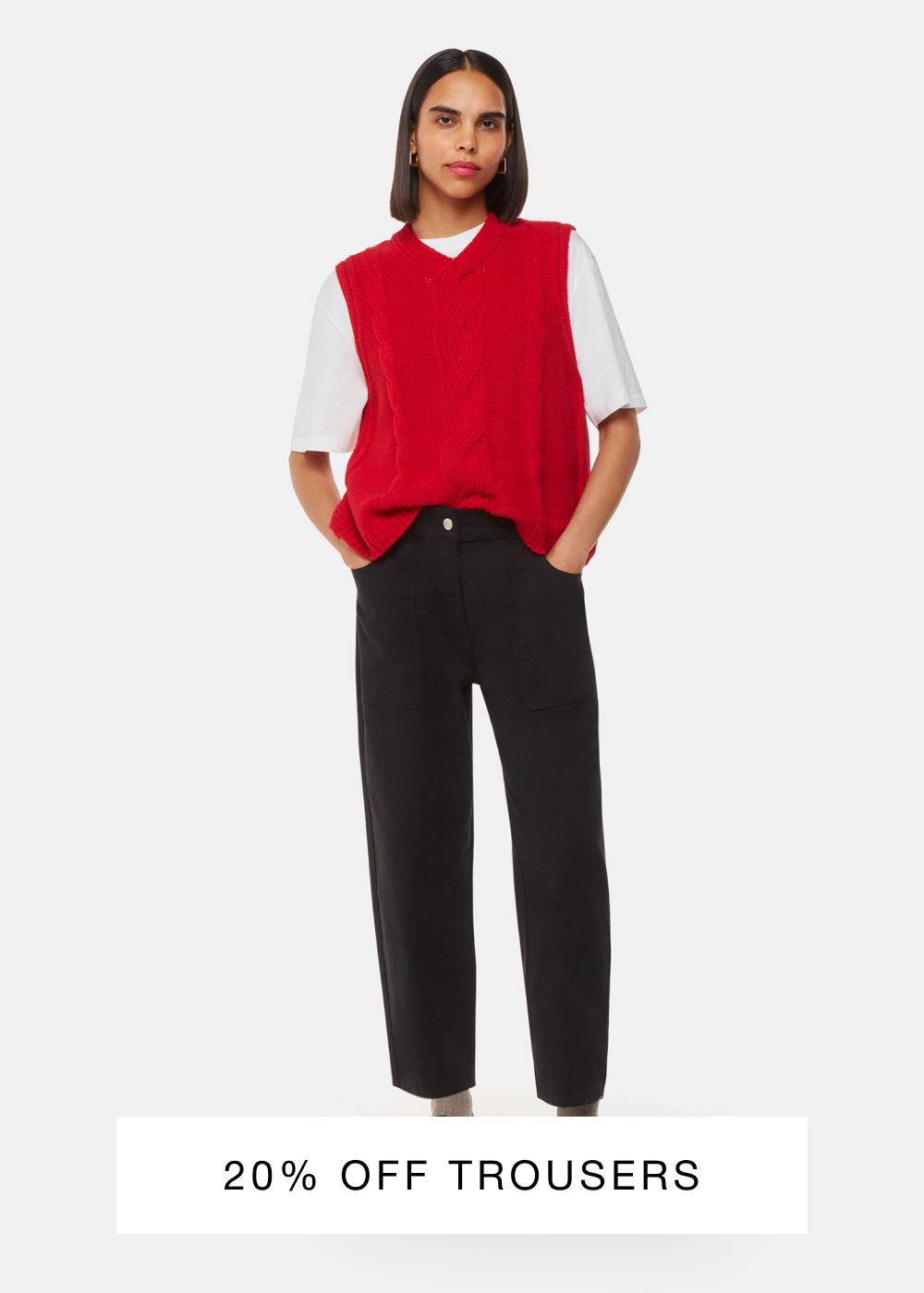 20% off trousers