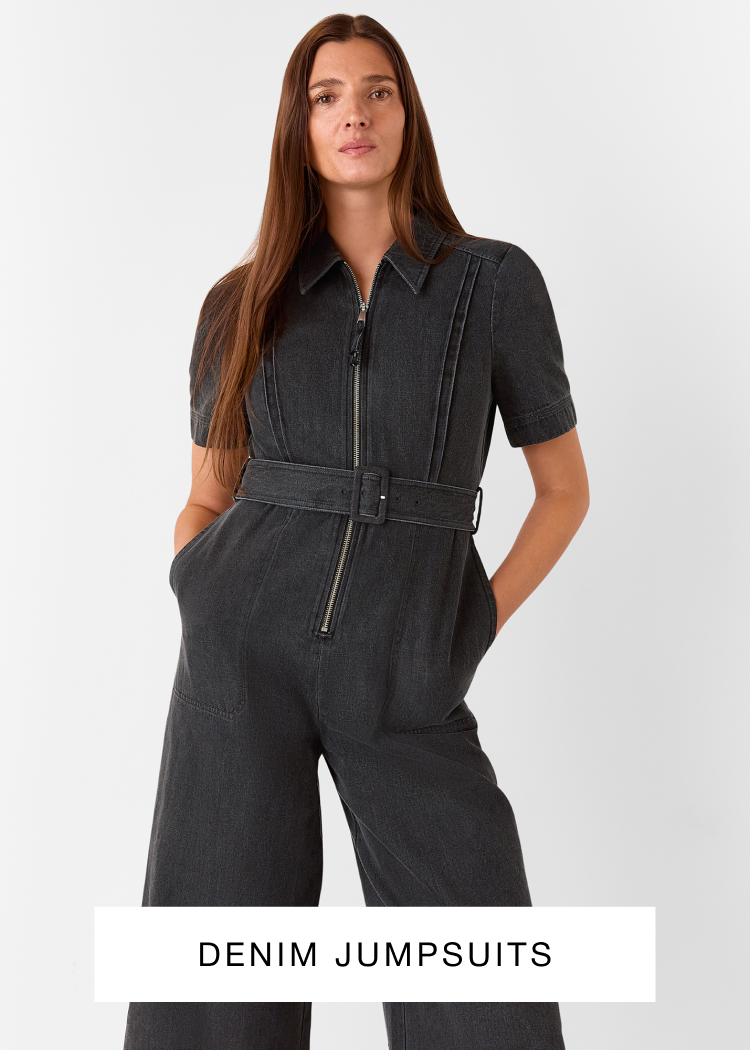 Denim jumpsuits