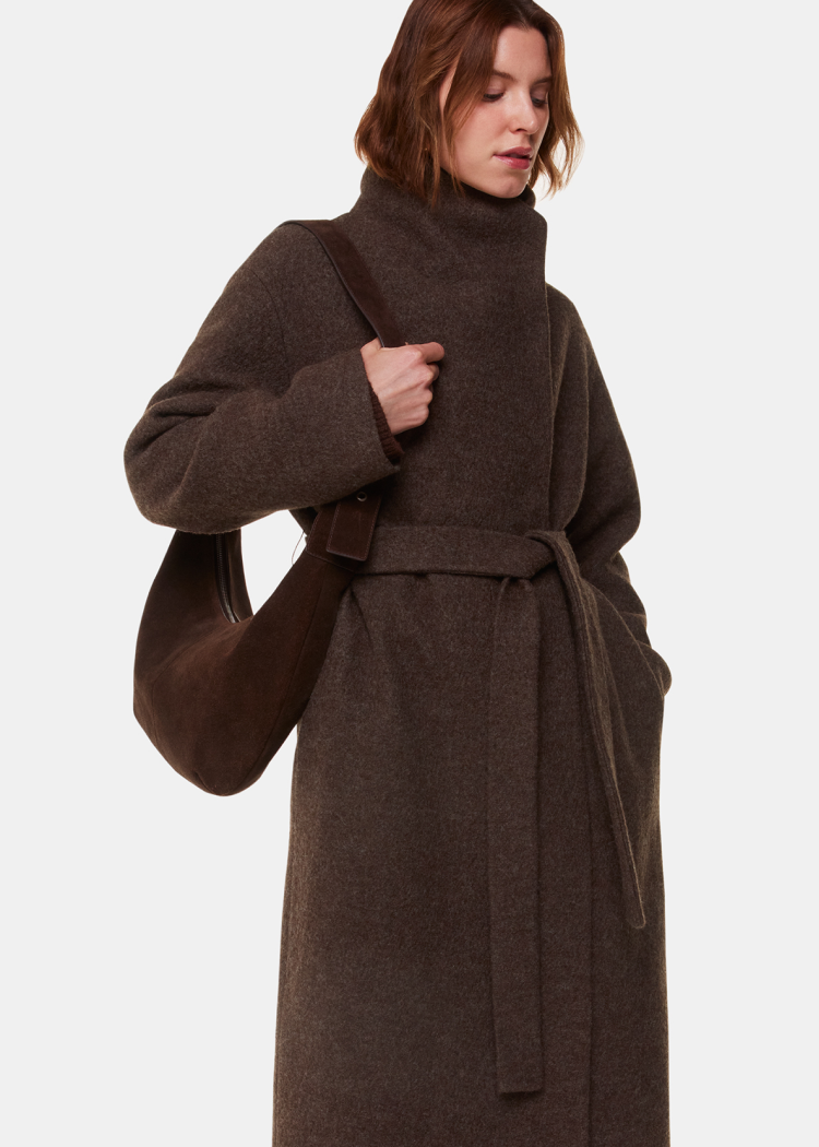 Morgan Funnel Neck Coat