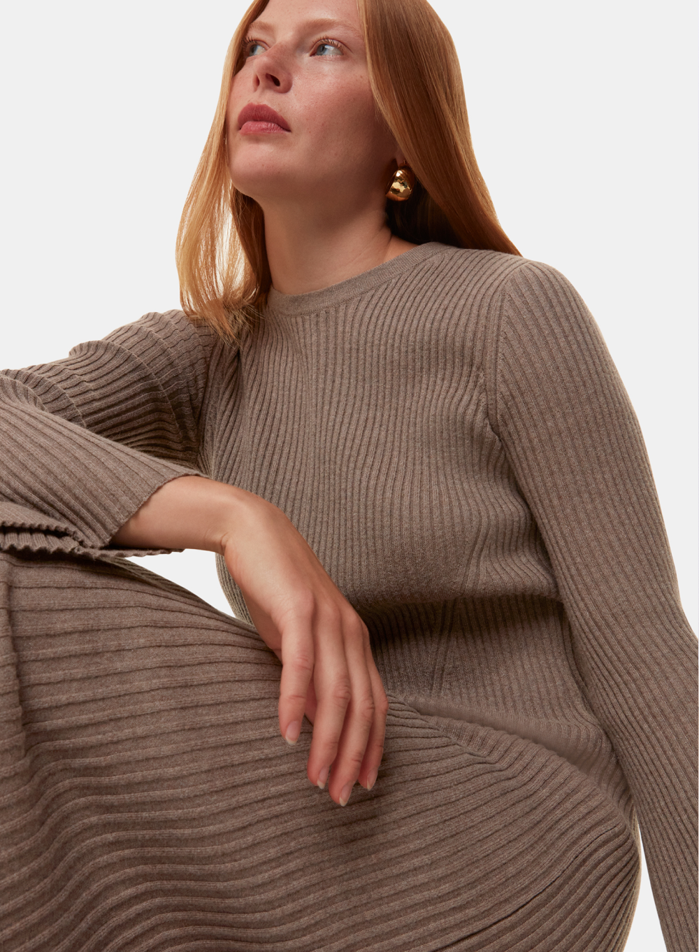 Willow Ribbed Knit Dress