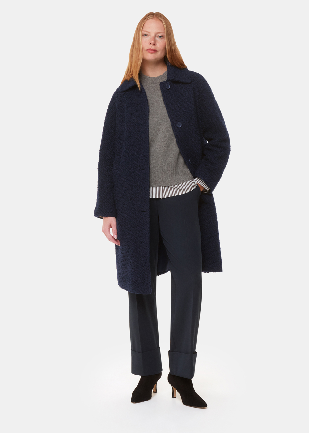 Romy Boucle Coat