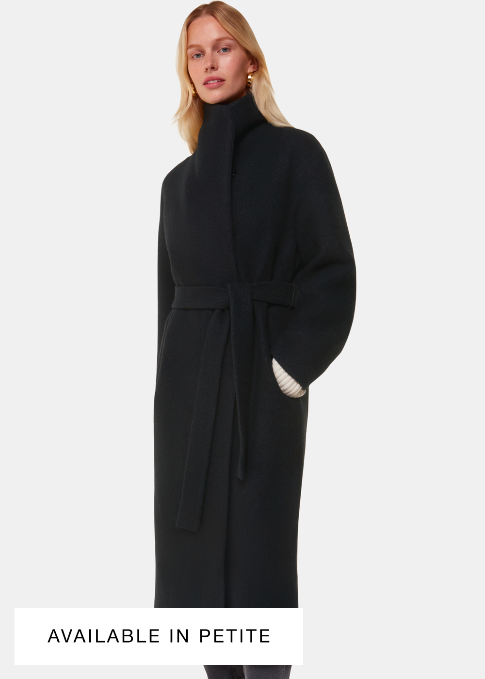 Morgan Funnel Neck Coat