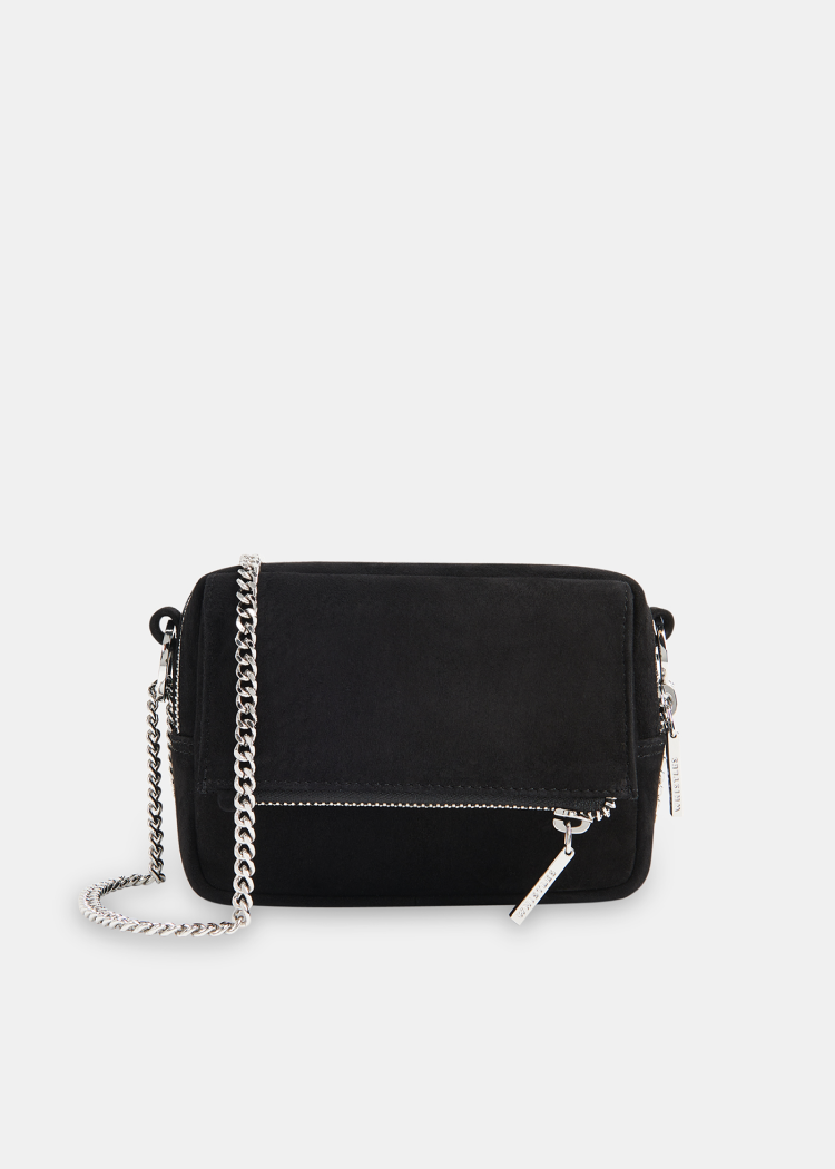 Black Bibi Suede Mini Bag