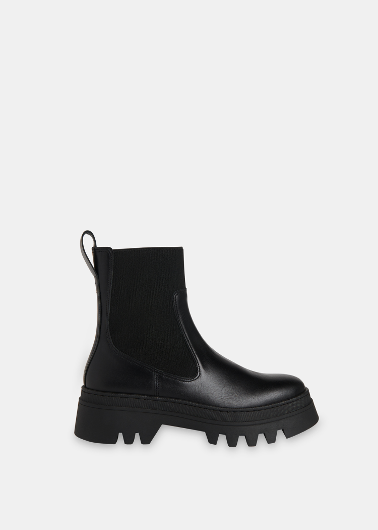 Black Hatton Chunky Chelsea Boot