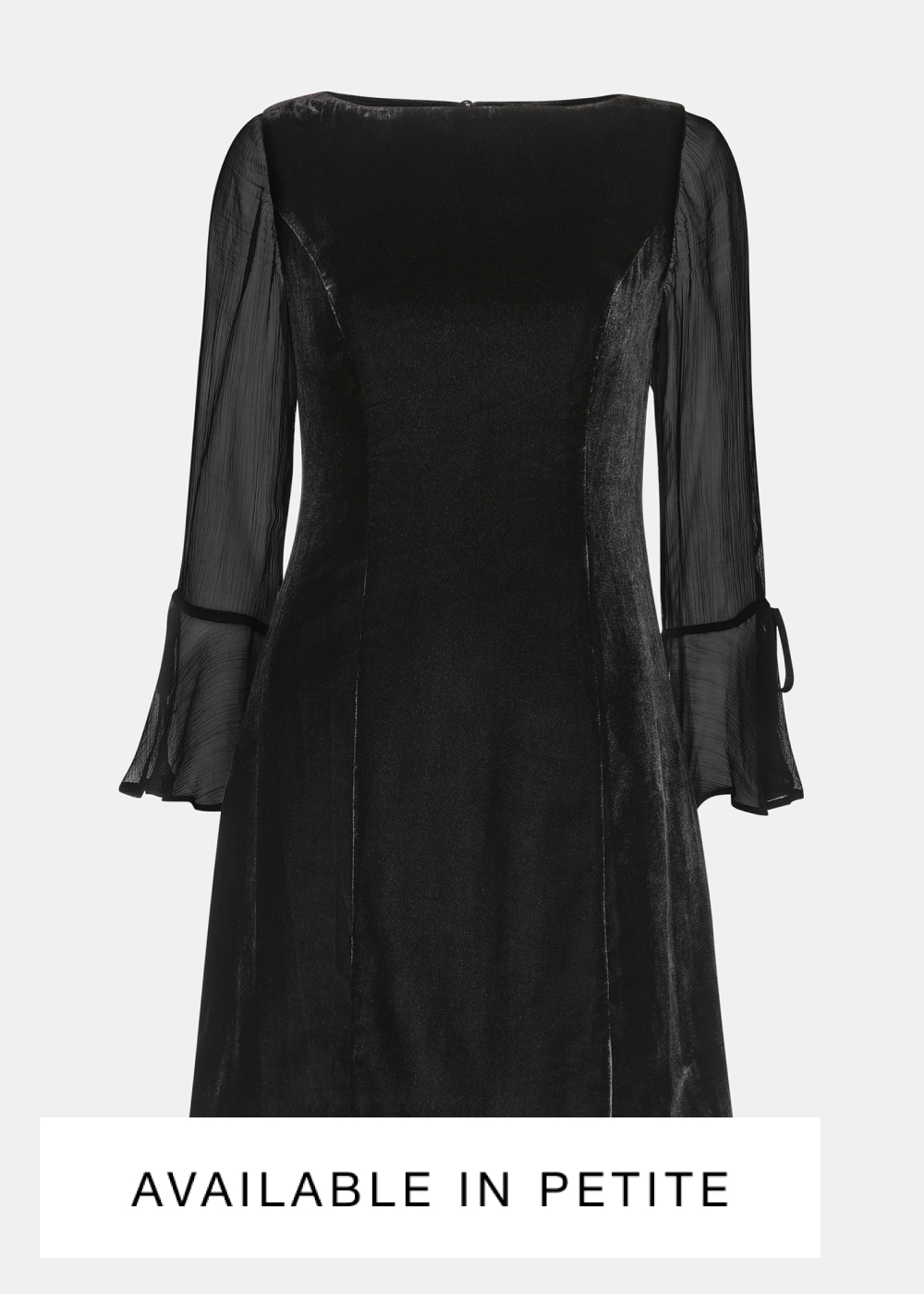 Black Myla Velvet Mini Dress