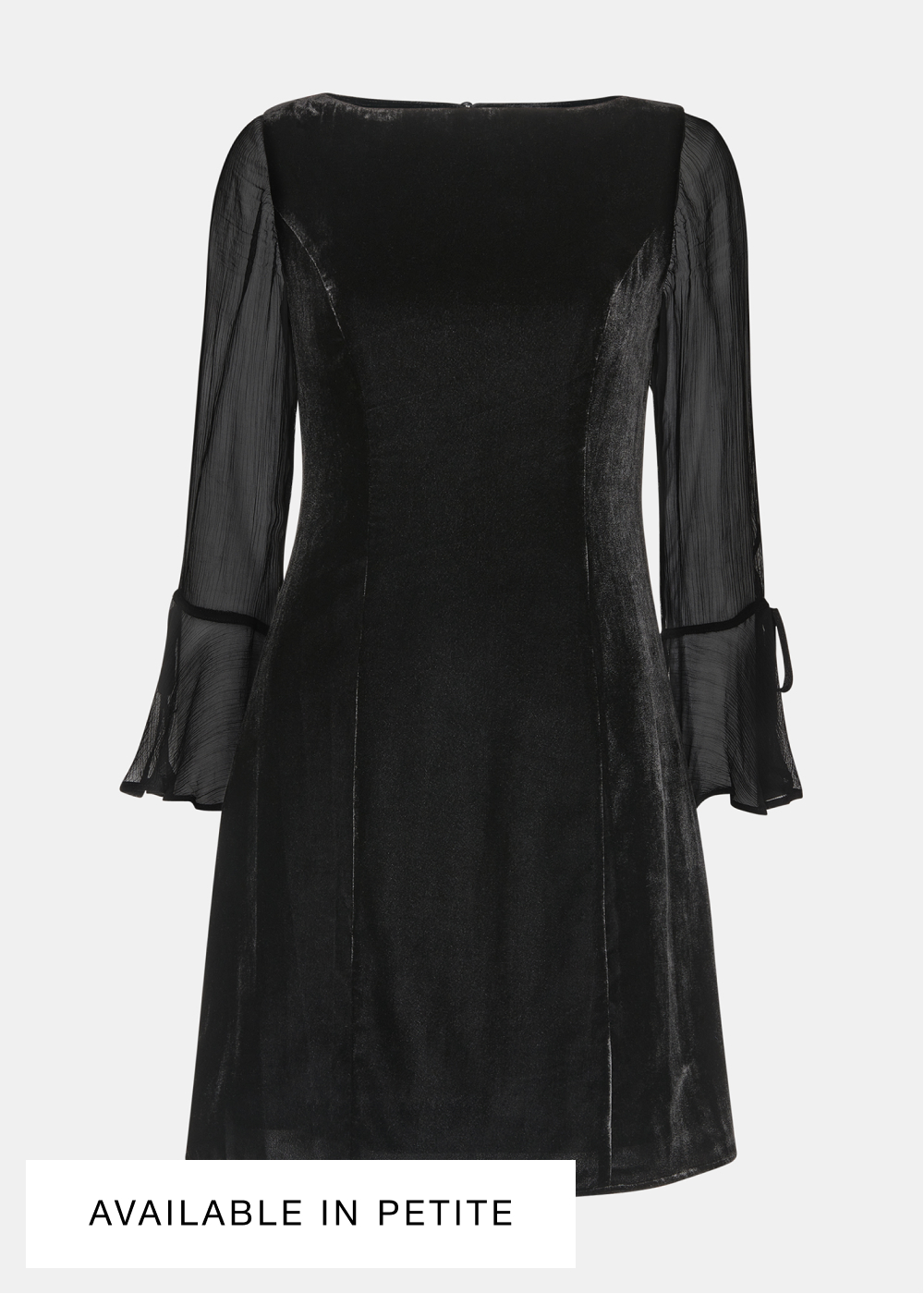 Black Myla Velvet Mini Dress