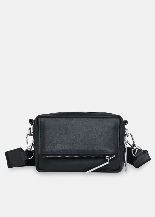 Black Bibi Crossbody Bag