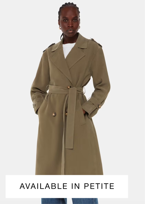Khaki Riley Trench Coat
