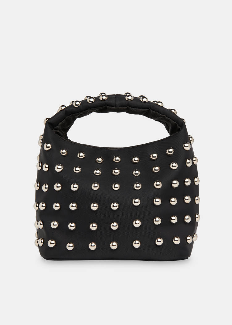 Black Luz Studded Mini Bag