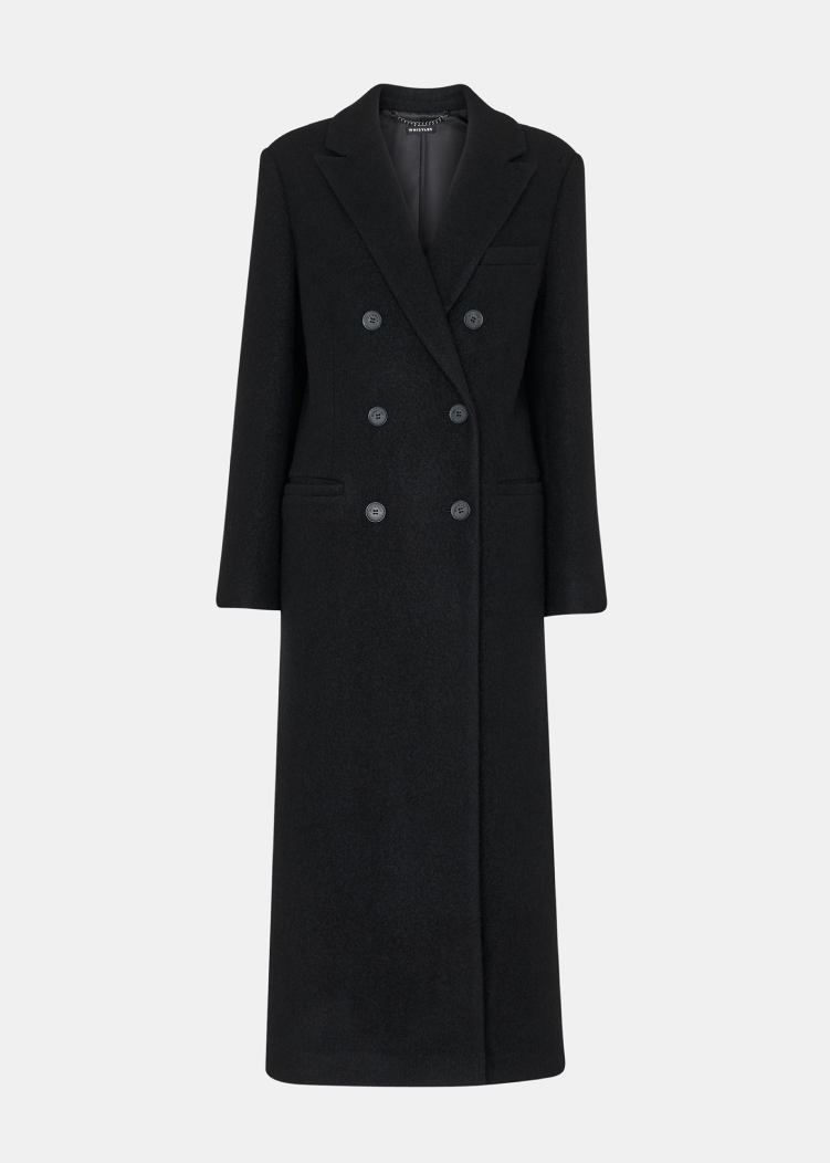 Black Lori Longline Coat