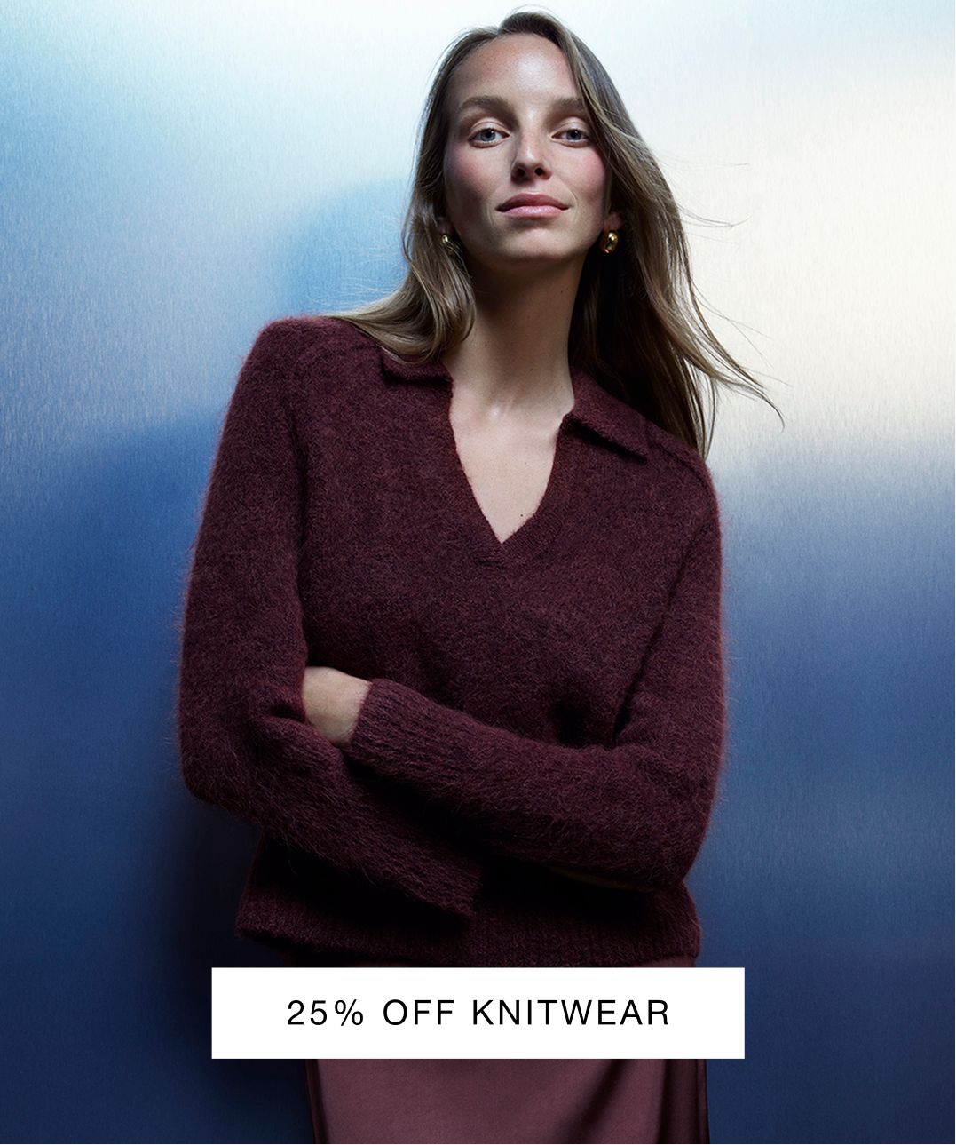 25% off knitwear
