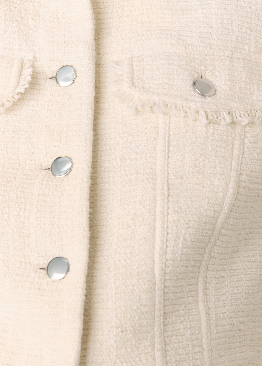 Ivory Lucie Boucle Jacket