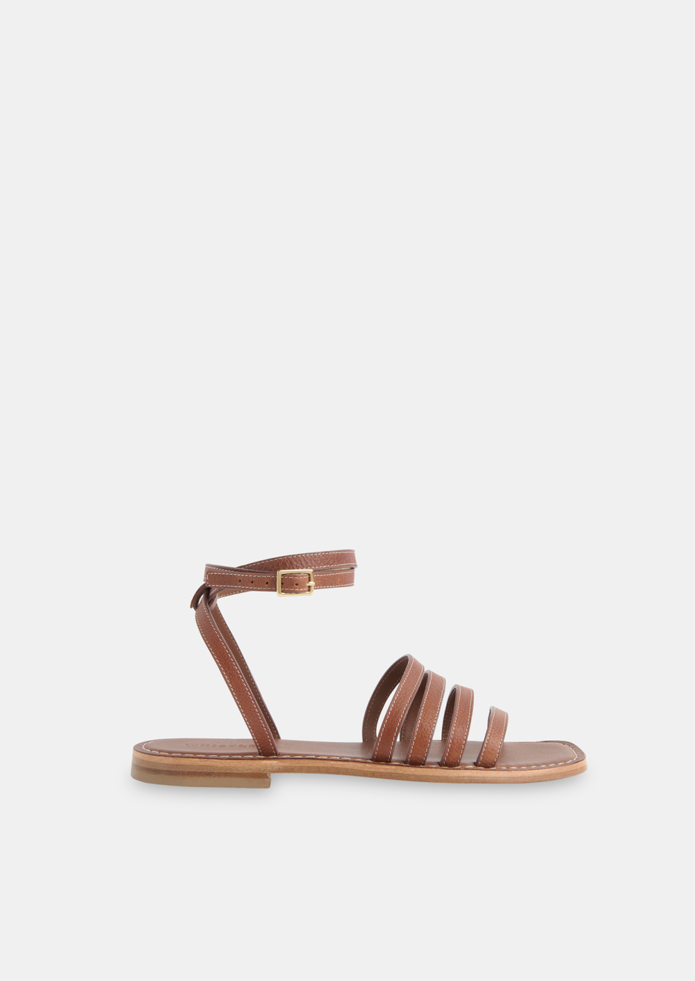 Tan Bruna Strappy Sandal
