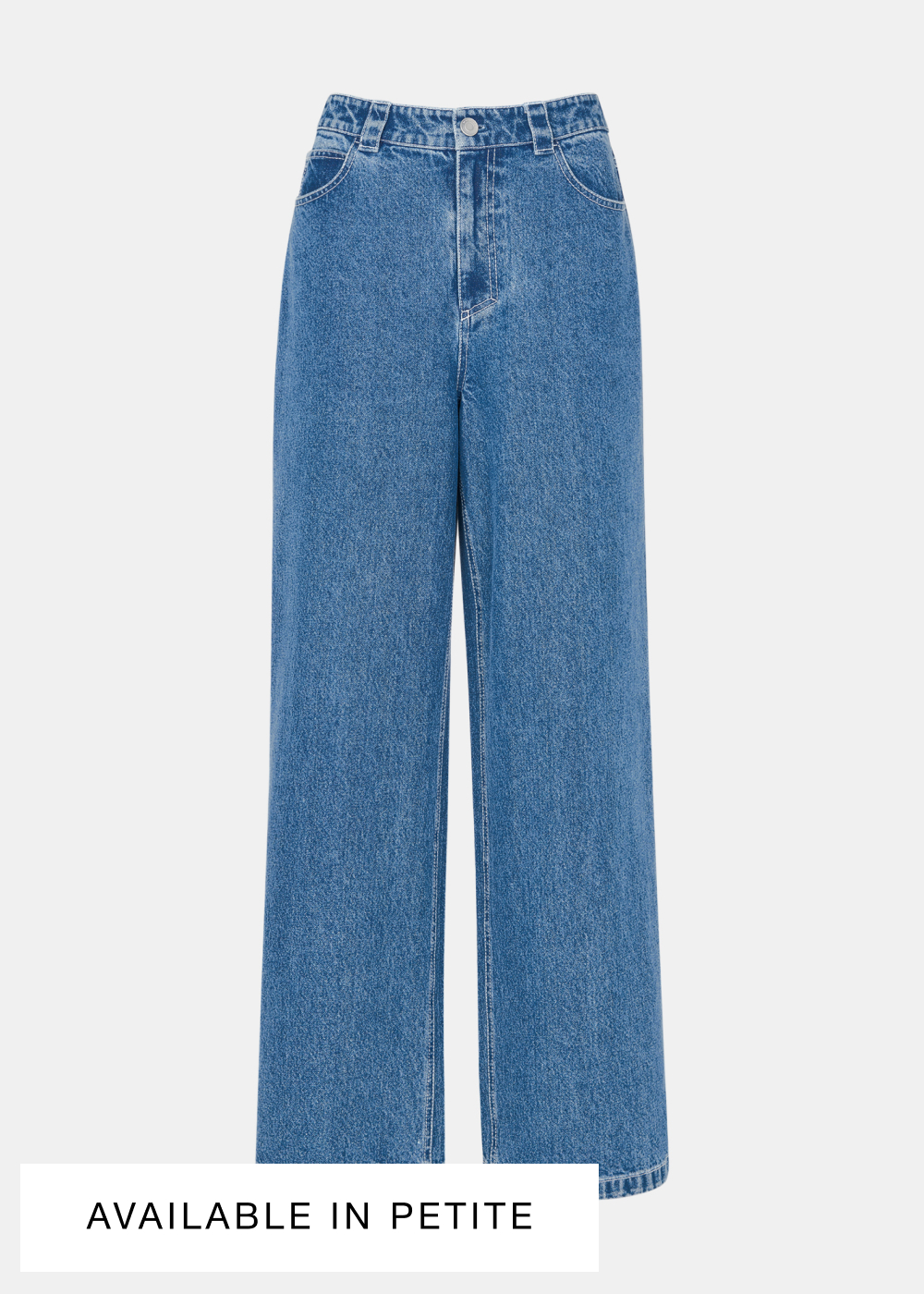 Denim Relaxed Straight Leg Jean