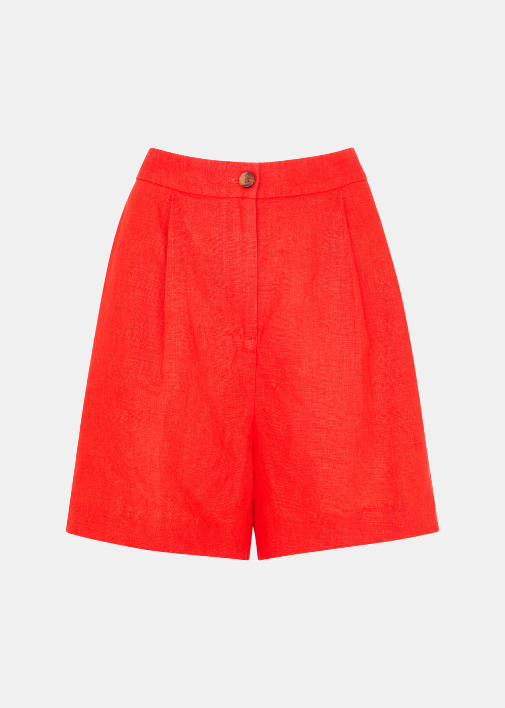 Red Tara Formal Linen Short