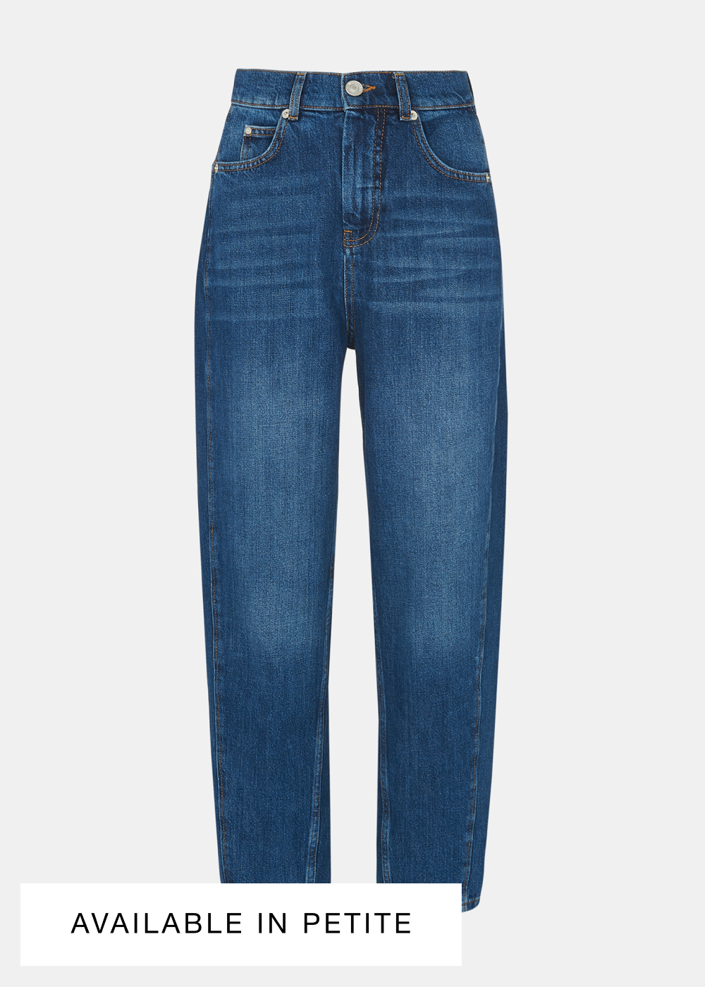Denim Authentic Barrel Leg Jean