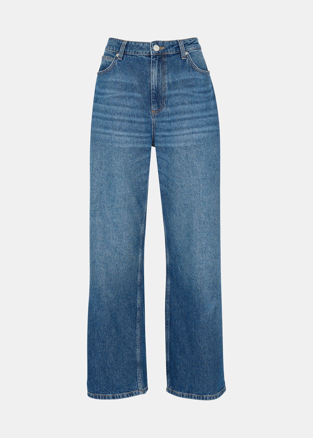 Denim Straight Full Length Jean