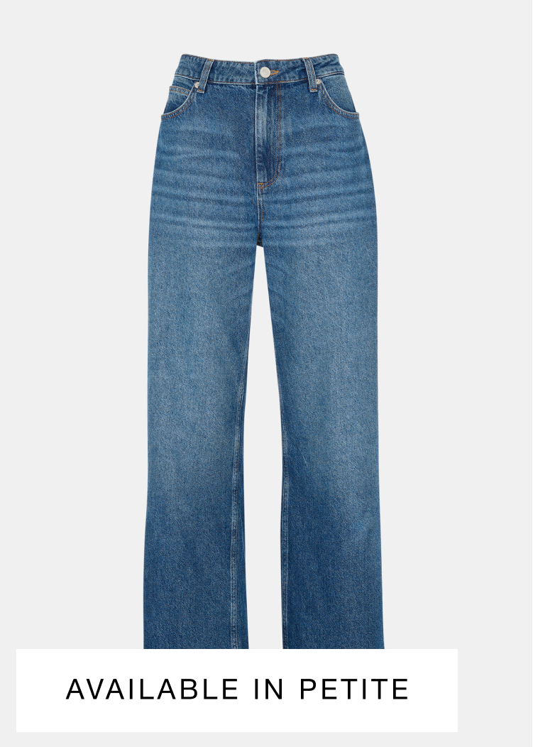 Denim Straight Full Length Jean