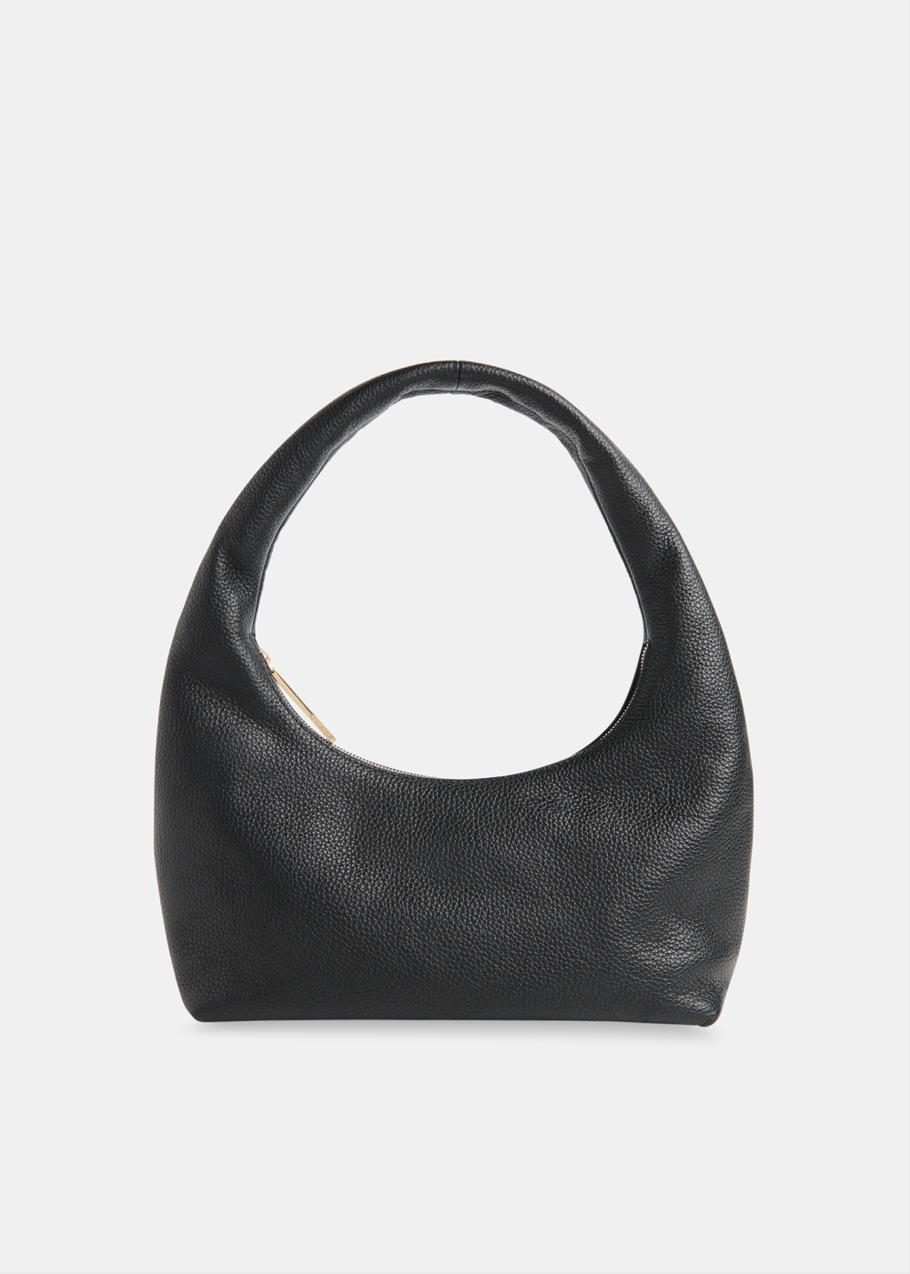 Black Ulla Zip Shoulder Bag