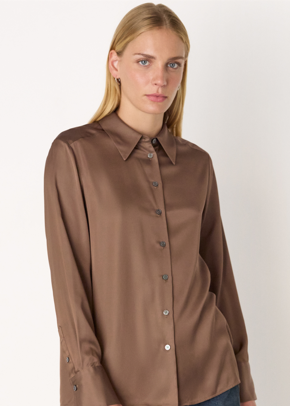 Bronze Metallic Shirt