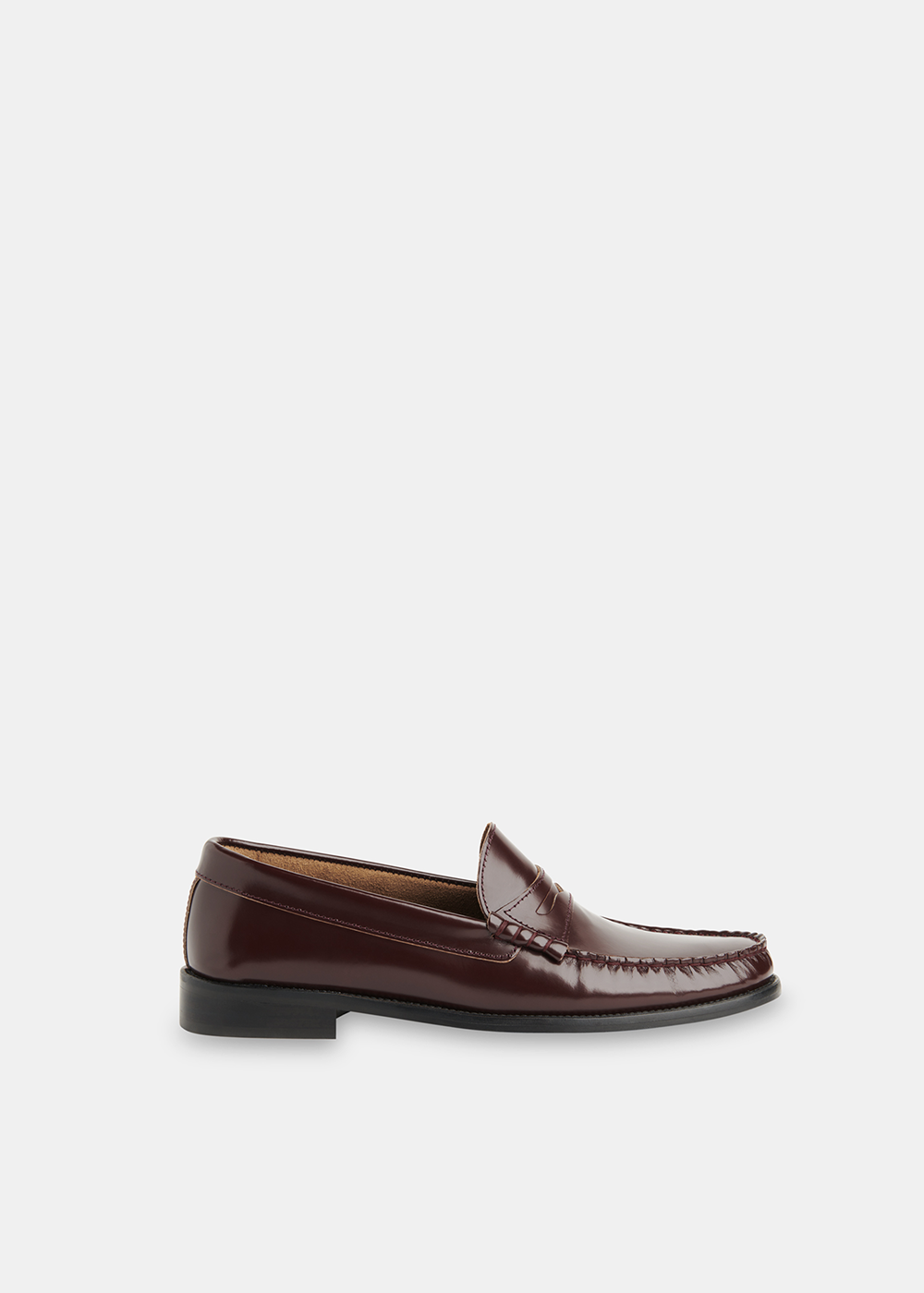 Burgundy Manny Slim Loafer