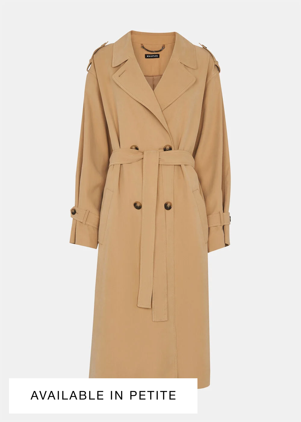Neutral Riley Trench Coat