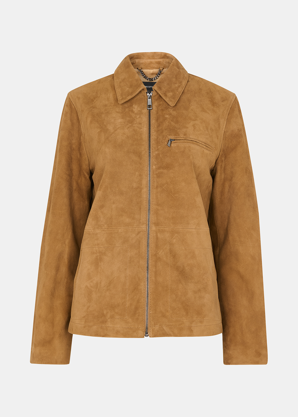 Tan Kate Suede Jacket