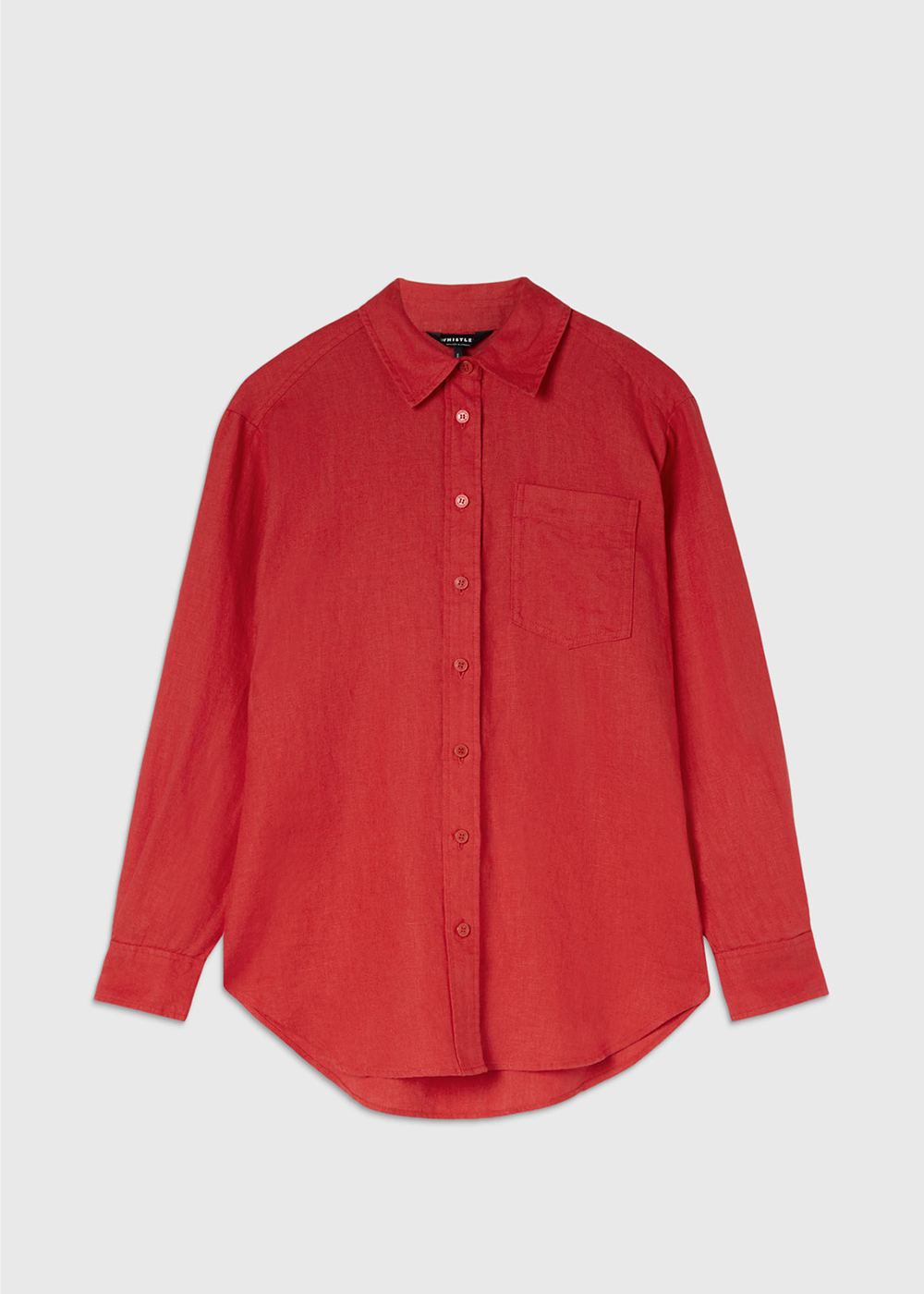 Red Ultimate Linen Shirt