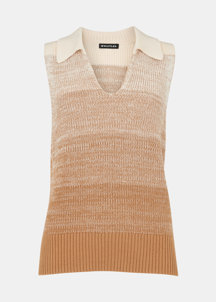 Ombre Collar Tank