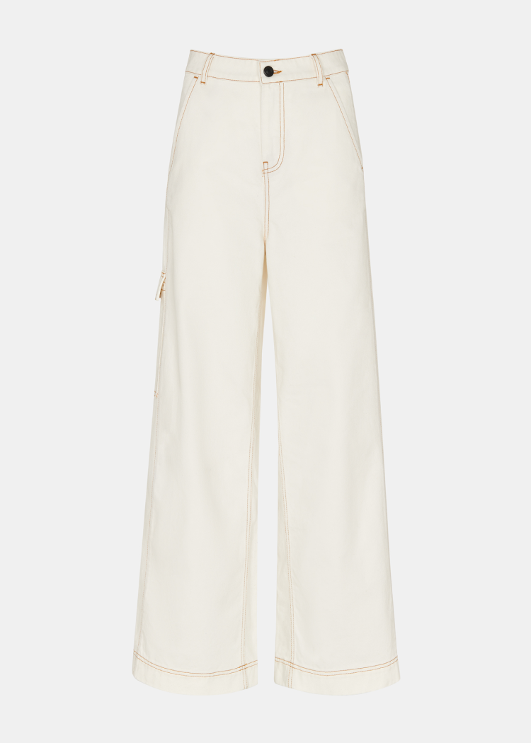 Wide Leg Cargo Jean