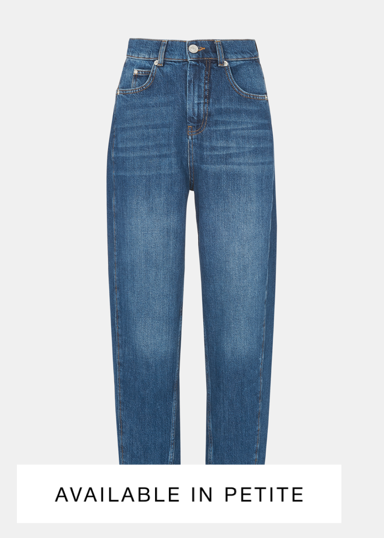 Authentic Barrel Leg Jean