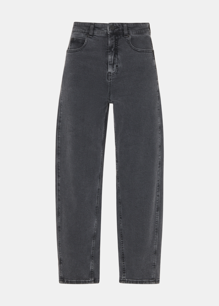 Stretch Barrel Leg Jean