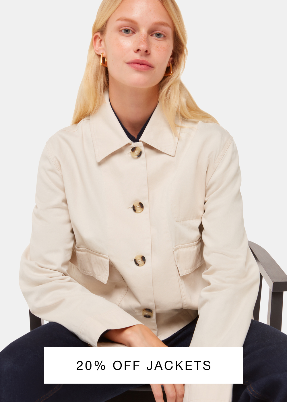 20% off jackets