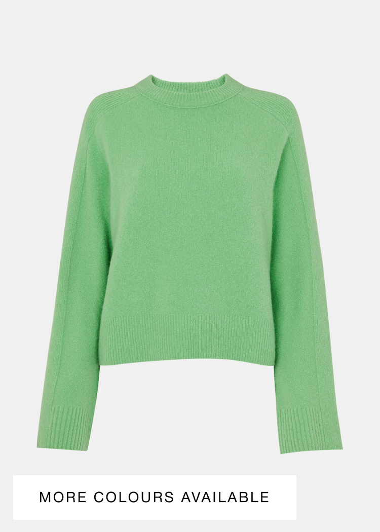 Alana Wool Mix Crew Neck